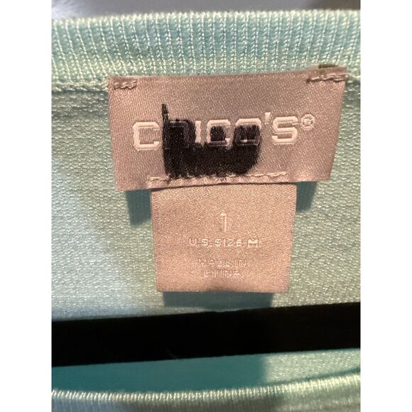 Chico's Dip Dye Long Sleeve Sweater Size Medium - Picture 5 of 5